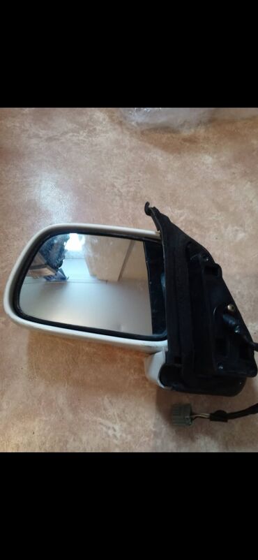 решетка радиатора степ: Боковое левое Зеркало Honda Б/у, цвет - Белый, Оригинал