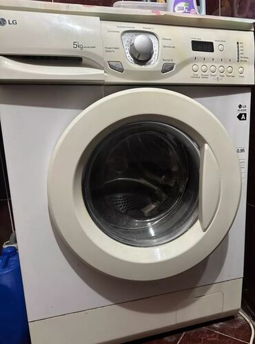ручной стиральная машина: Стиральная машина LG, Б/у, Автомат, До 5 кг