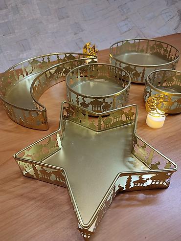 Подарки и сувениры: ПОСУДА для ИФТАРА,в арабском стиле. Сделано под золото.Будет at lalafo.kg — 1 Подарки и сувениры: ПОСУДА для ИФТАРА,в арабском стиле. Сделано под золото.Будет — 1