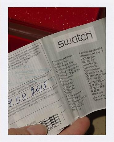 Aksesuarlar: Yeni, Qol saatı, Swatch, rəng - Qızılı — 2