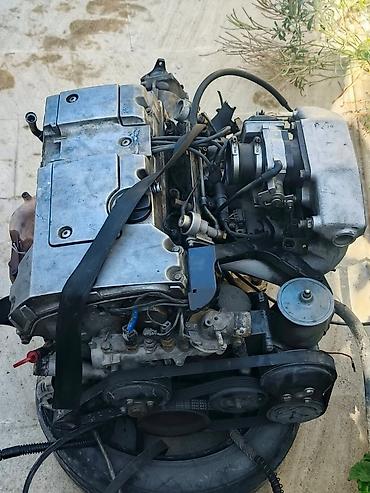 Mercedes-M111matorlarin wahi tam idial veziyyetde karobka mator ikisi