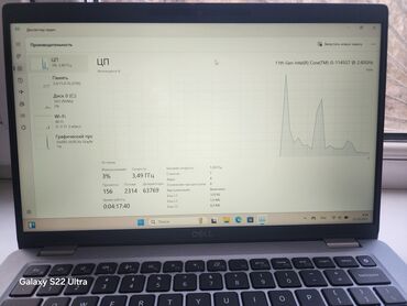 Ноутбуки: Ноутбук, Dell, 16 ГБ ОЗУ, Intel Core i5, 14 ", Б/у, Для работы, учебы, память NVMe SSD