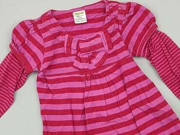 spódniczka różowa w kratkę: Sweatshirt, 12-18 months, condition - Fair