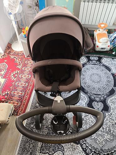 ходунки рыбки: Коляска, Stokke, цвет - Коричневый, Б/у — 5