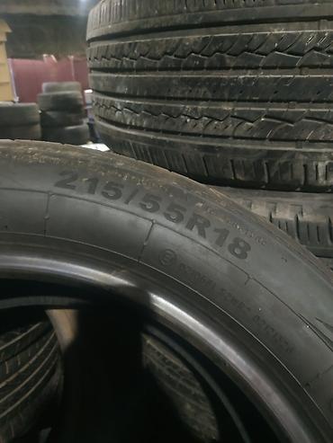 215 50 r18: Шина 215/55R18 почти новая,усики на месте. 2024г — 2
