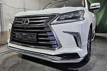обвес на lx570: Решетка радиатора Lexus 2017 г., Б/у, Оригинал — 3
