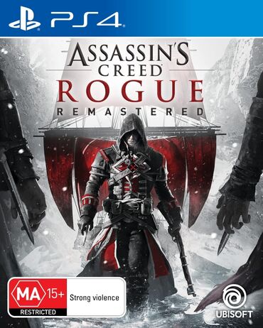Видеоигры и приставки: Ps4 assassins creed Rogue oyun diski