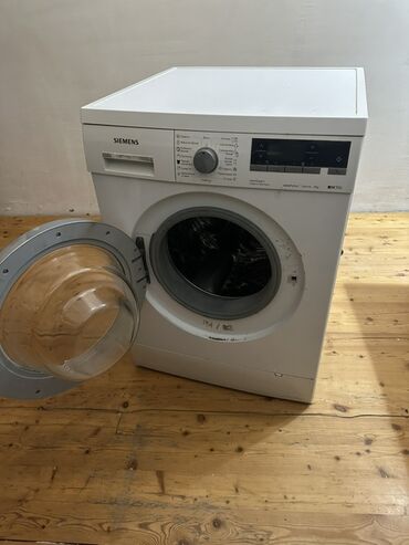 diş ağardan: Paltaryuyan maşın Siemens, 8 kq, İşlənmiş, Avtomat, Qurutmasız, Kredit yoxdur, Ödənişli çatdırılma