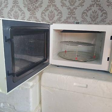 pelet sobası: Mikrodalğalı soba Eurostar, Ayrıca dayanan, Qril ilə, rəng - Ağ, İşlənmiş — 2