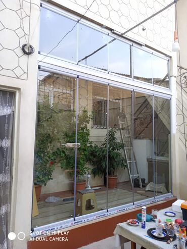 Balkonlar: 🔹 Kitab (qatlanan) Cam Balkon 🔹 Sürgülü Cam Balkon Sistemləri 🔹 Otaq — 9