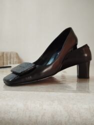 Tuflilər: Tuflilər, Ölçü: 38, rəng - Qara, İşlənmiş — 7