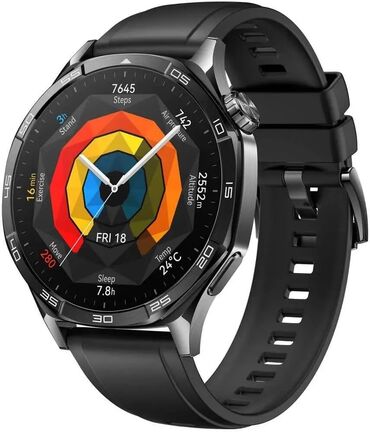 Спортивные часы: Спортивные часы часы, Huawei (Watch GT), GPS, Альтиметр, Барометр, Водонепроницаемые, Оригинал, Синхронизация с другими устройствами, Унисекс