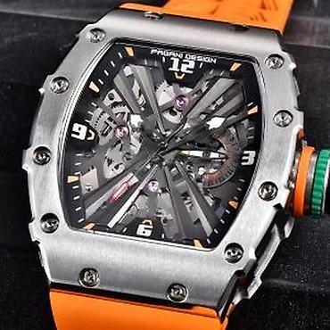 Ručni satovi: Pagani Design PD-1738 -Narandzasta- Richard Mille Homage Potpuno nov — 9
