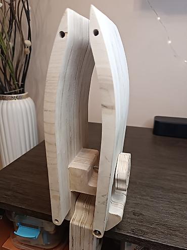 Аксессуары для шитья: "Шорник" деревянные тиски для мастеров кожевников, удобно зажимать — 7