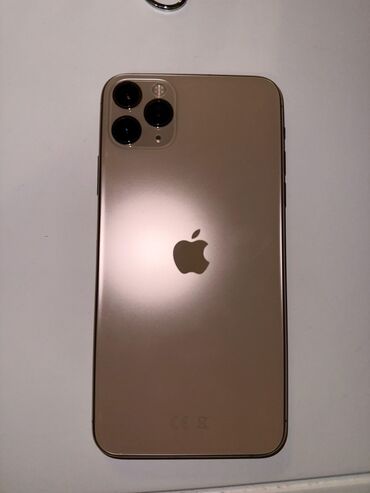 ucuz iphone 13 pro max: IPhone 11 Pro Max, 64 GB, Rose Gold, Zəmanət, Simsiz şarj, Face ID