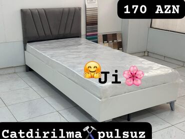 Qonaq otağı dəstləri: Çarpayı yeni tək nəfərlik