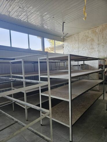 электронные напольные весы б у: Металлические стеллажи промышленного типа с полками из OSB -