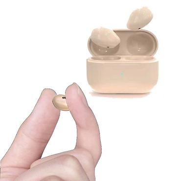 wi və sa: Yeni Simsiz (Bluetooth) Qulaqcıqlar, rəng - Bej — 2