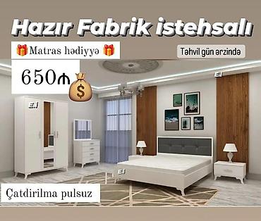 Yataq desti rəng seçimi var