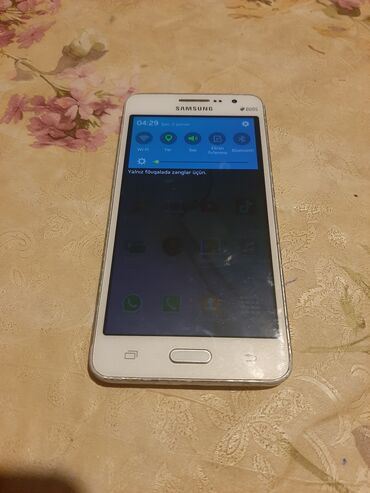 grand praim: Samsung Galaxy Grand, 2 GB, rəng - Ağ, Düyməli, İki sim kartlı