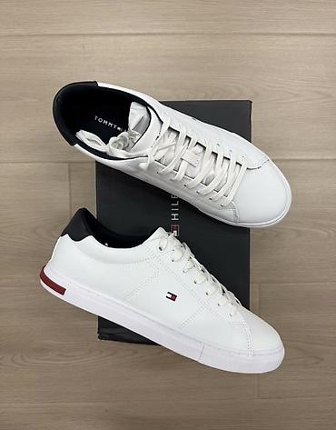 Мужские кроссовки, 40, Tommy Hilfiger, Новый, цвет - Белый
