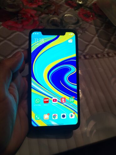 wifi roter: Xiaomi Mi 8 Lite, 64 GB, rəng - Qara, 
 Barmaq izi