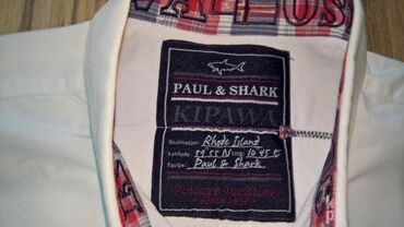 Košulje: Paul & Shark Kipawa Oslo 1938 Overhemd in kleur Wit ID Oglasa: # — 9