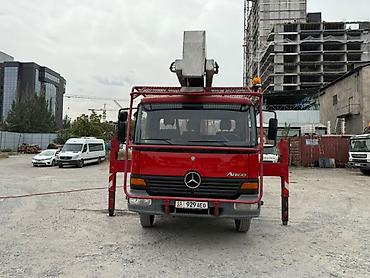 спецтехника автовышка: Автовышка, Mercedes-Benz, 2005 г., 28 м — 2