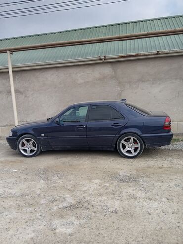 Mercedes-Benz: Mercedes-Benz C240 (W202) sedan - Kuzov: 4 qapılı sedan, tünd mavi — 7