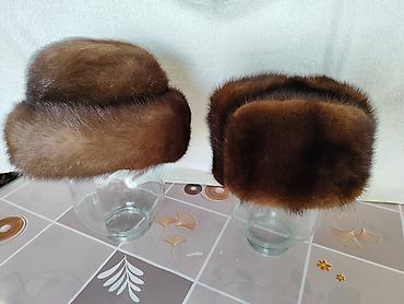 Головные уборы: Норковая шапка, состояние отличное. пр.Чуй-Разина — 10