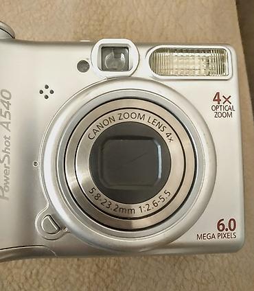 canon powershot a2200: Canon PowerShot A540 rəqəmsal fotoaparat ideal vəziyyətdədi, 2006cı — 2