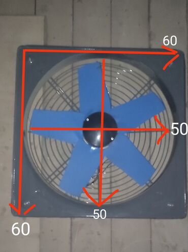 stolüstü ventilyator: Ventilyator AEG, Yeni, Divara quraşdırılmış, Pərli, Kredit yoxdur, Ünvandan götürmə