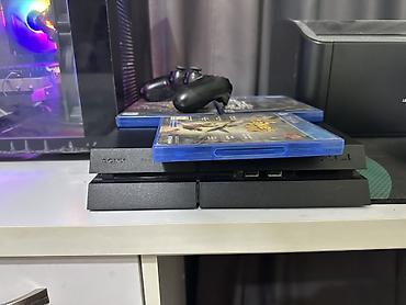 ps 5: PlayStation 4 (fat) с комплектом игр и геймпадом Состав: - Консоль — 2