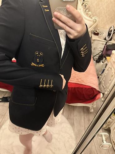 стильный пиджак: Пиджак, Классическая модель, Однобортная модель, Турция, XS, S, M — 7