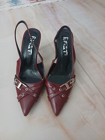 klompe sa platformom: Ženske salonke sa otvorenom petom (slingback) – brend Exist. - Boja — 1
