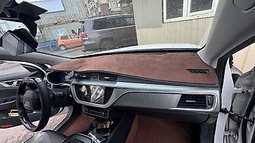eado ev: Алькантара Накидка на панель Geely, цвет - Черный, Новый, Самовывоз, Платная доставка — 3