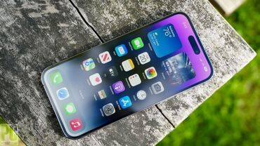 микро телефон: IPhone 14 Pro Max, Новый, 256 ГБ, Черный, Защитное стекло, Кабель, Коробка, 95 %