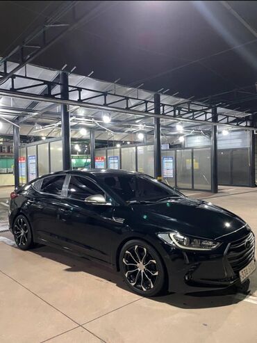 hyundai elantra 2023 qiymeti: Hundai Elantra.2017.Qara.105.000km.Avtomat.Sedan.Koreadan