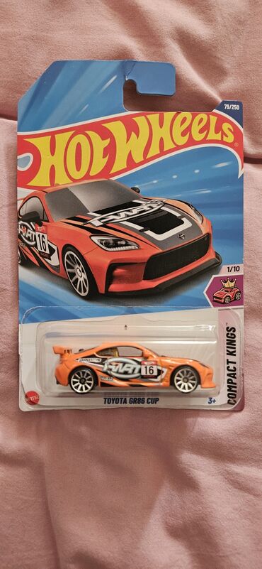 заказать модель машины: Hot Wheels – Toyota GR86 Cup die-cast model avtomobil - Seriya