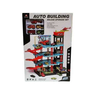 autici na sudaranje: Set garaža sa metalnim autićima 47,5 cm x 30 cm x 46 cm Cena Snižena