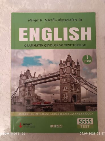 сборник тестов по русскому языку 2023 1 часть pdf: - Nərgiz R. Nəcəfin əl yazmaları ilə “ENGLISH – Qrammatik Qeydlər və