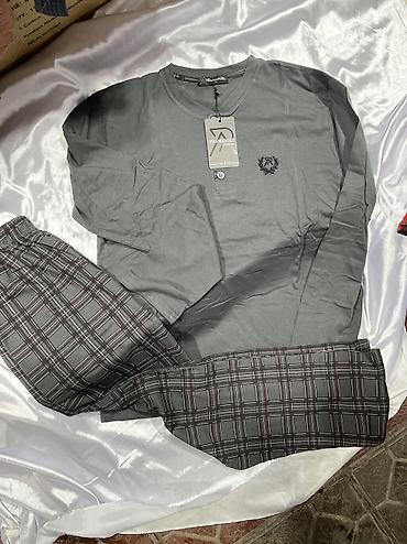 Домашние костюмы: Мужская пижама Адрес: рынок Орто-Сай «Оберон» 1️⃣📍7 ряд 122 кон-р — 26