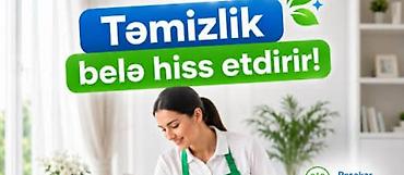 Dayələr: Salam.Uzunuzde təbəssüm yaradan təmizlik Ev,ofis, obyekt təmizlik — 1