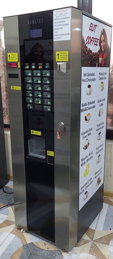 çisqa aparati: Kofe avadanlıqları (vending) jofemar ispan istehsali işlənmiş baxımlı