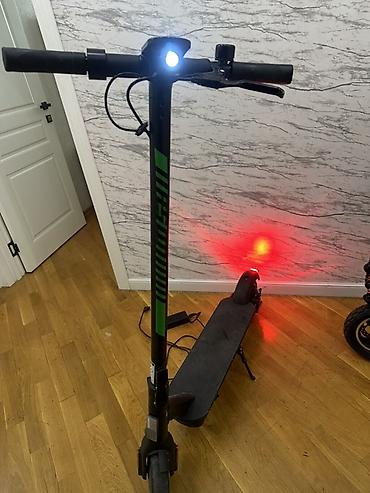 elektro skuter kredit: Acer elektrik skuter - Rəqəmsal LED ekran: sürət (km/saat), batareya — 5