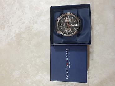 Aksesuarlar: Tommy Hilfiger kişi qol saatı Başlıq: Almaniyadan alınıb! Orijinal — 5