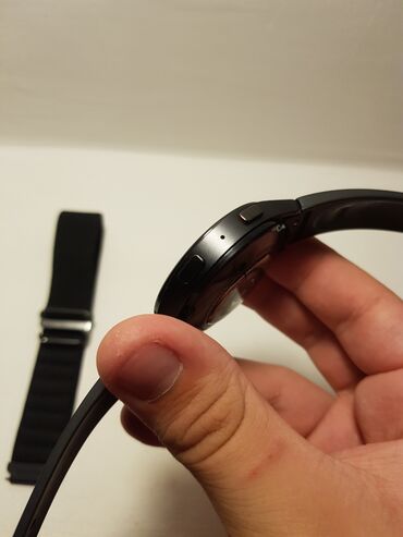 Smart saatlar: İşlənmiş, Smart saat, Samsung, Аnti-lost, rəng - Qara — 4