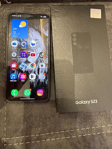 Samsung Galaxy S23, 128 GB, rəng - Qara, Barmaq izi lalafo.az -da Samsung Galaxy S23, 128 GB, rəng - Qara, Barmaq izi