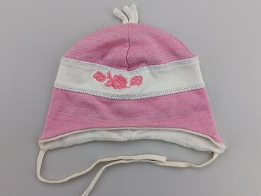 różowa czapka dla dziewczynki: Hat, condition - Very good