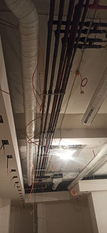 kombi ve radiatorlar qiymeti: Santexnik | Boruların cəkilişi, Kombi, radiatorların quraşdırılması